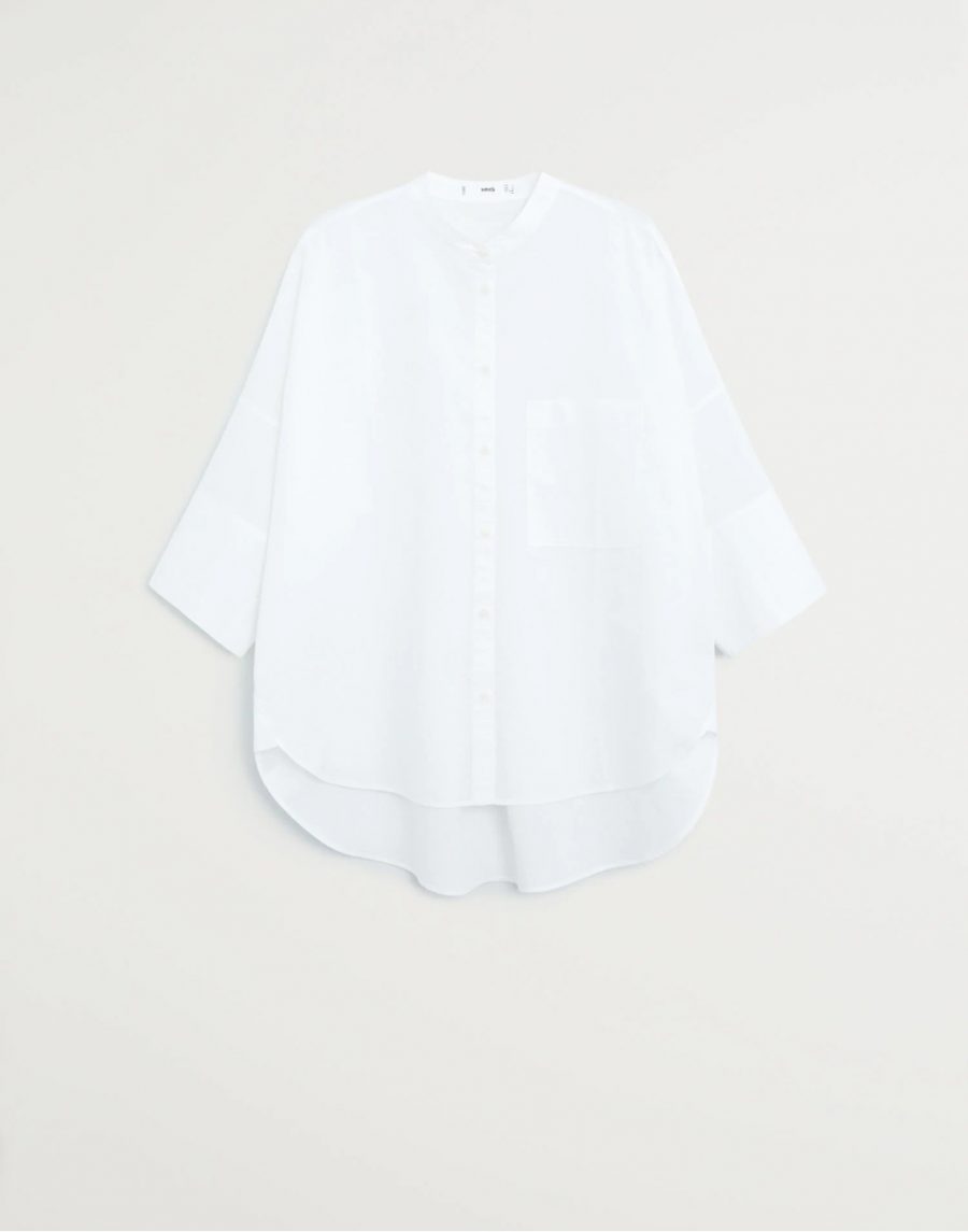 Oversize poplin shirt - Image 2