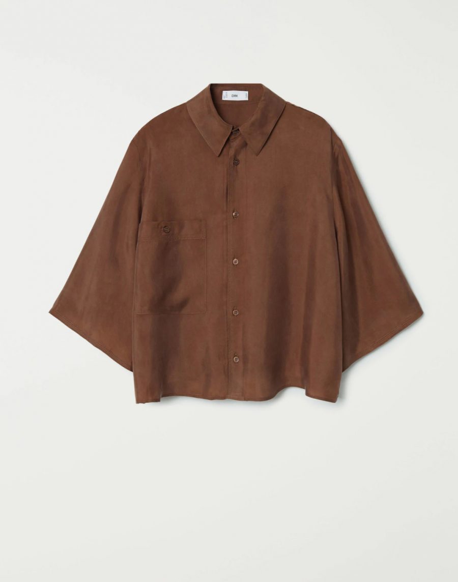 Pocket cupro shirt - Image 2