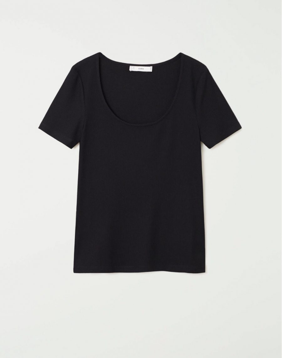 Ribbed T-shirt - Image 2