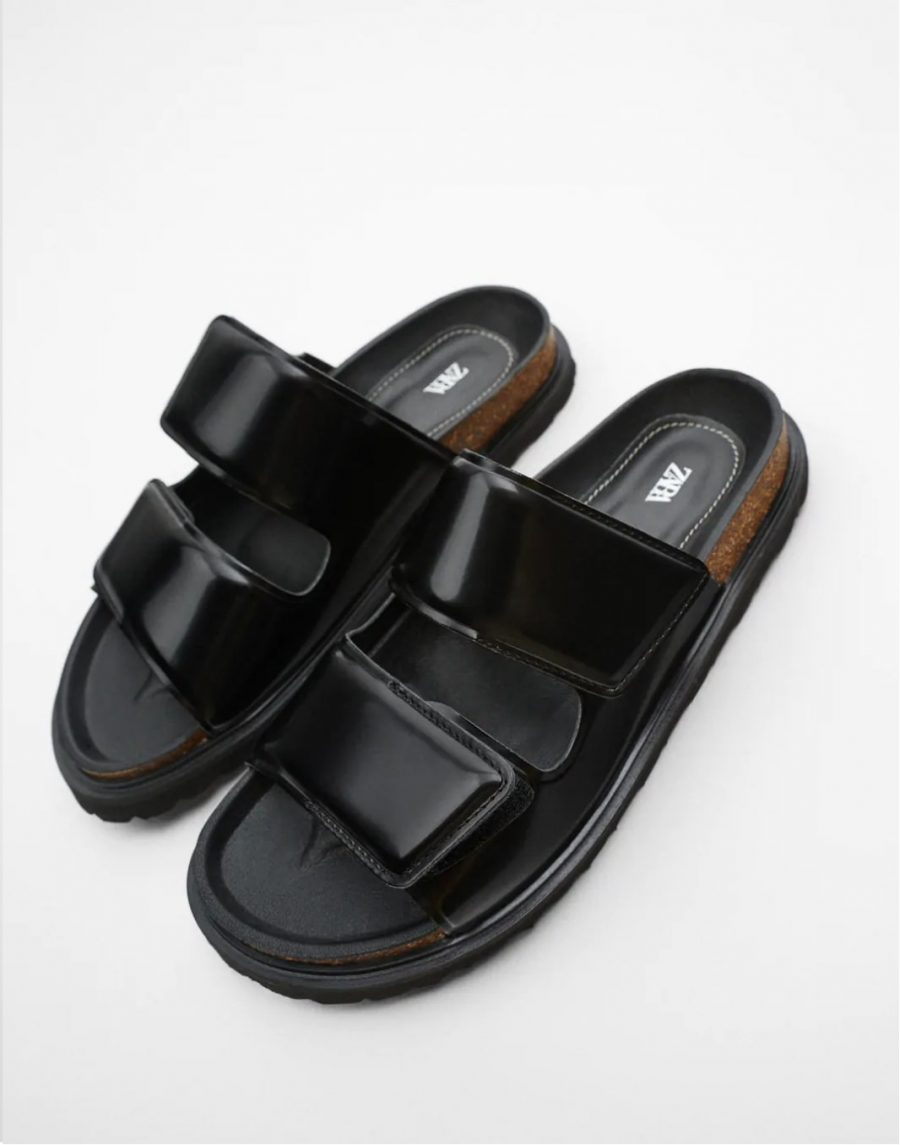 Dark slide sandals - Image 2