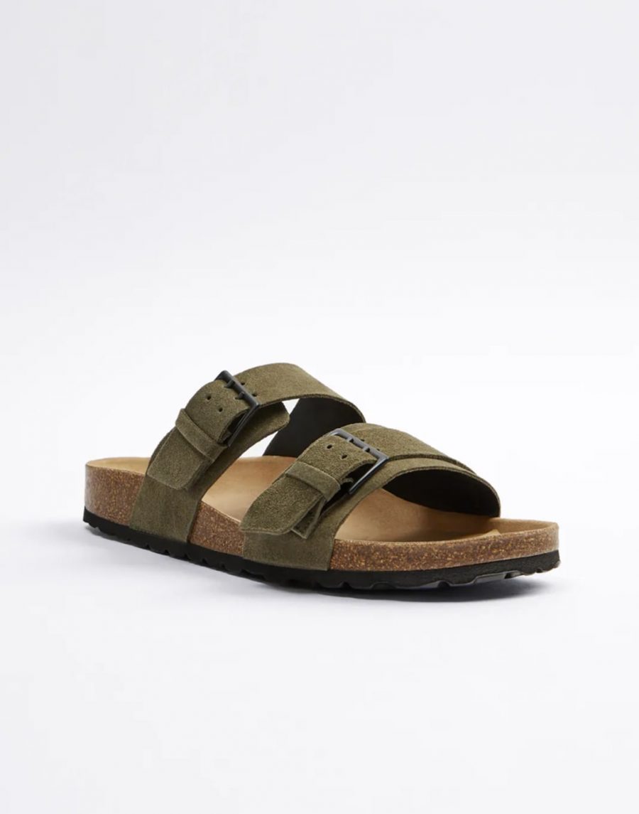 Green slide sandals - Image 2