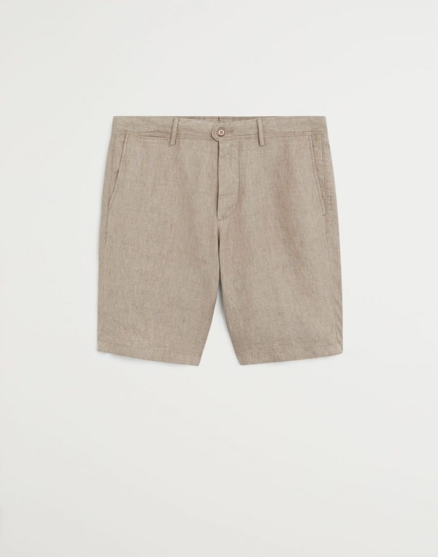 Linen Bermuda shorts - Image 2