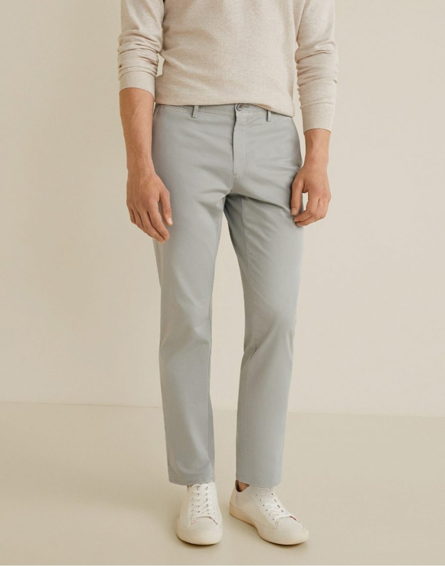 Slim fit chino trousers